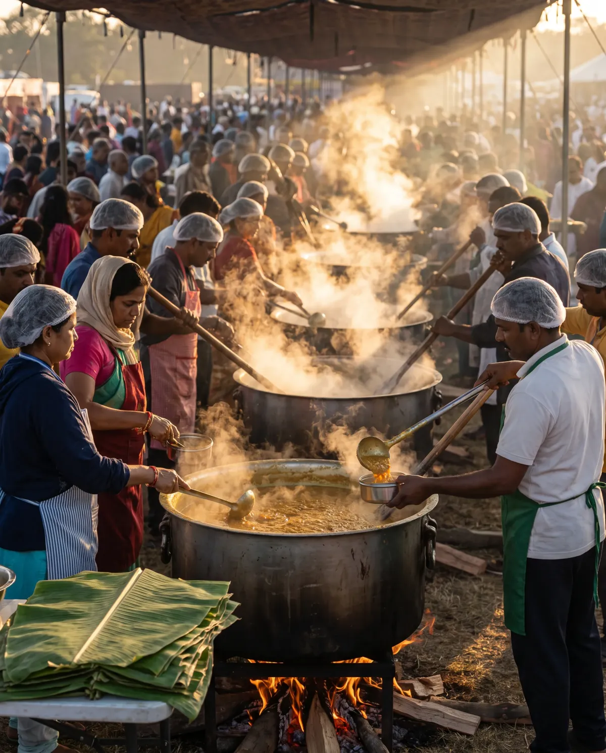 The festival bhog kitchen